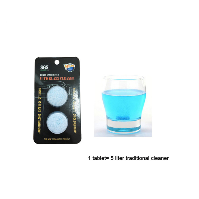 JJ Auto Care Parts Limpiador de parabrisas Tablet Limpiaparabrisas Tablet Auto Glass Cleaner